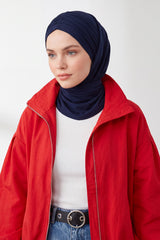 Non-Slip Winter Instant Hijab with a Beautiful Draped Finish,CPS-95O