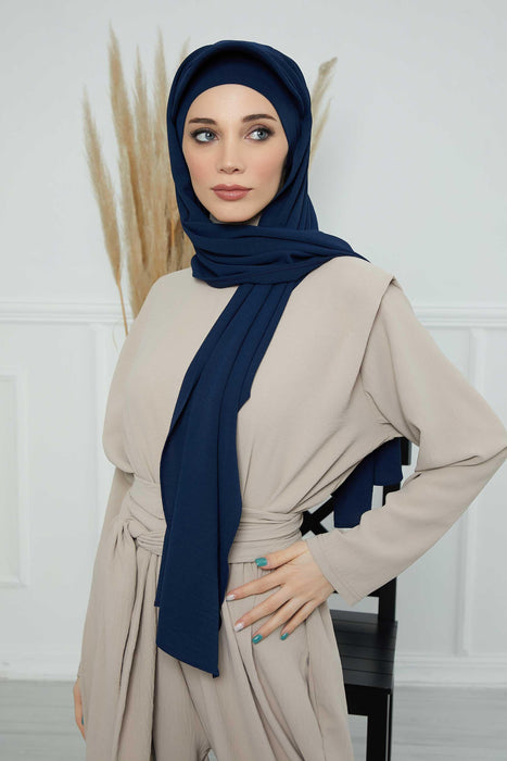 Instant Aerobin Shawl Newsboy Scarves Bandana Women's Cap Turban Visor Stylish Hijab Hat Turban,SS-1A
