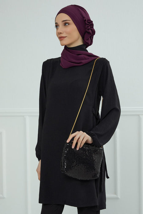 Stylish Sequined Polyester Shoulder Bag Vanity Bag for Women,CE-7