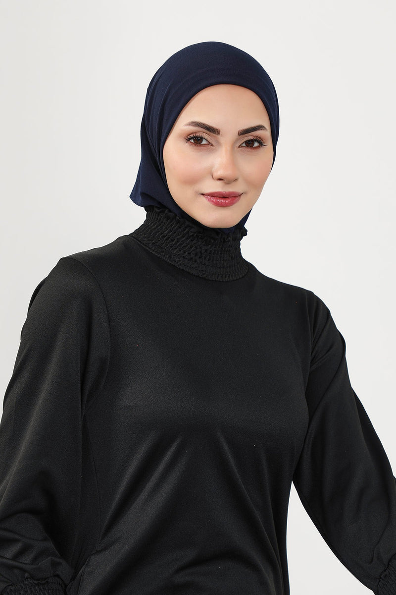 Quick-Dry Swim-Friendly Turban Bonnet for Women, Modest Swim Hijab for Pool & Everyday Use, Sea Pool Ready Head Cover,TB-5SN