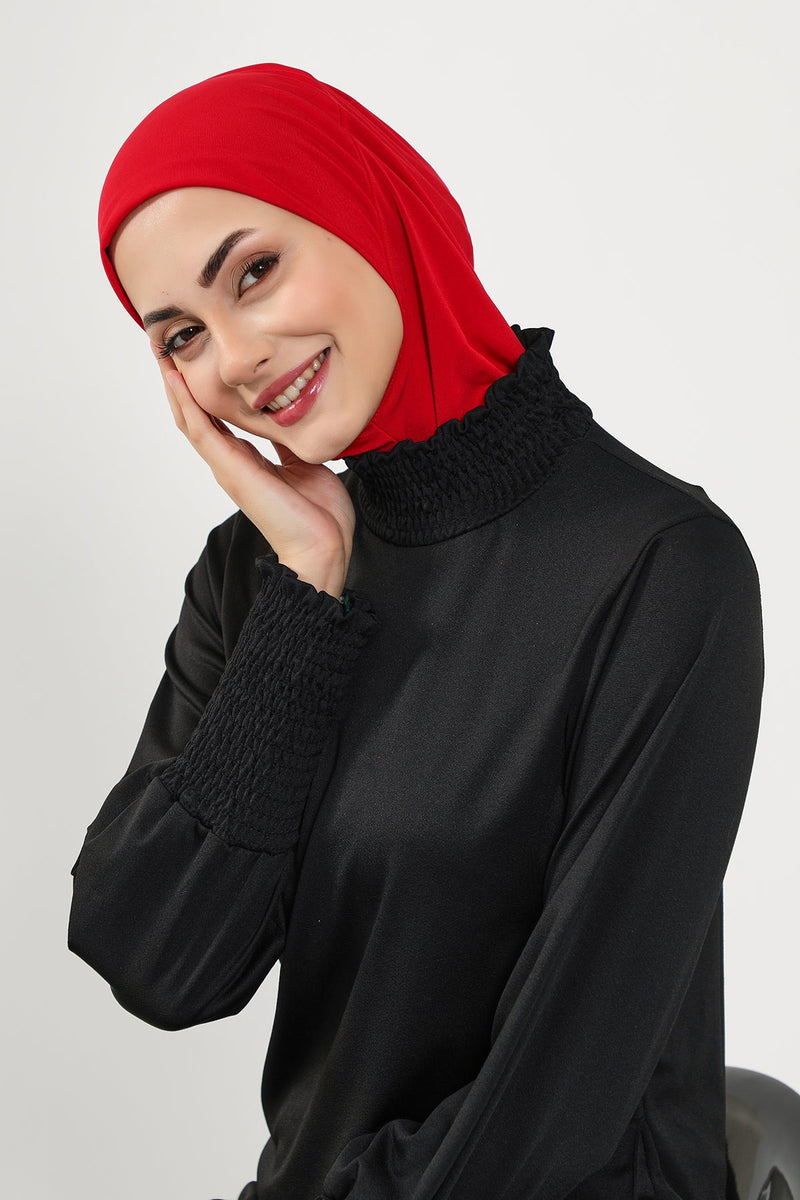 Quick-Dry Swim-Friendly Turban Bonnet for Women, Modest Swim Hijab for Pool & Everyday Use, Sea Pool Ready Head Cover,TB-5SN