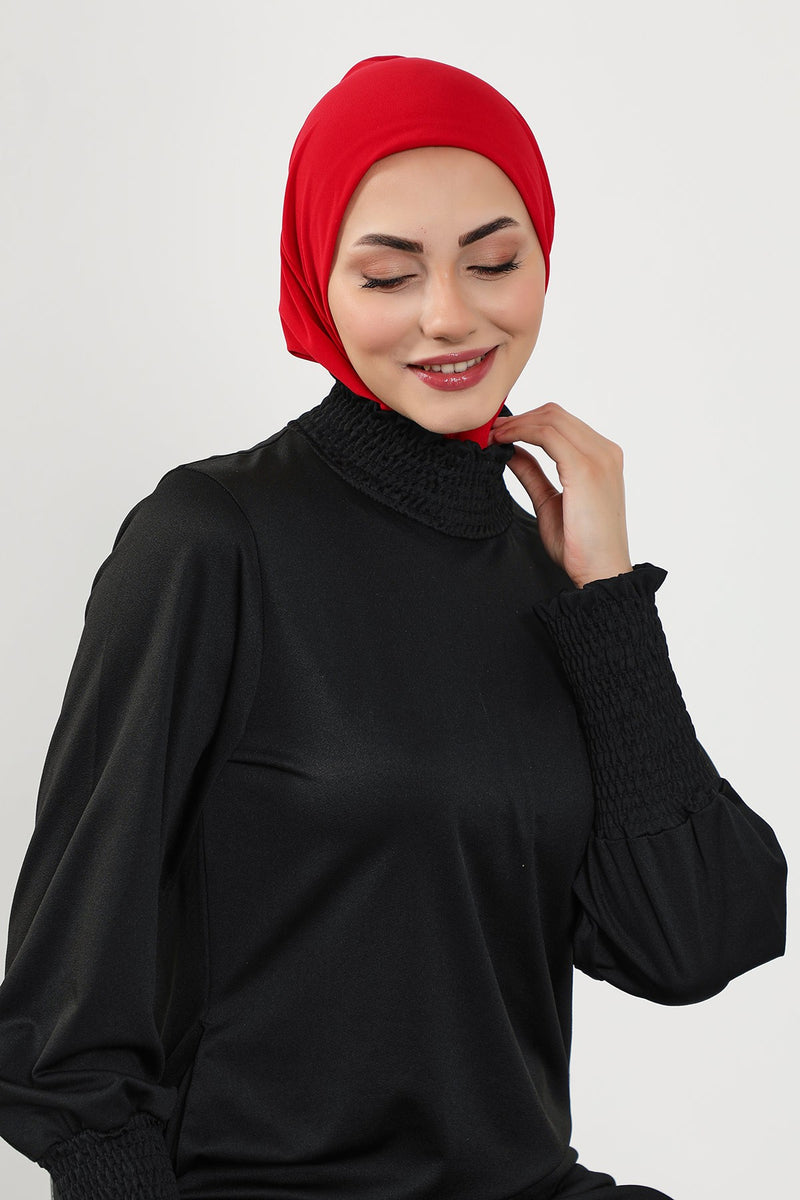 Quick-Dry Swim-Friendly Turban Bonnet for Women, Modest Swim Hijab for Pool & Everyday Use, Sea Pool Ready Head Cover,TB-5SN