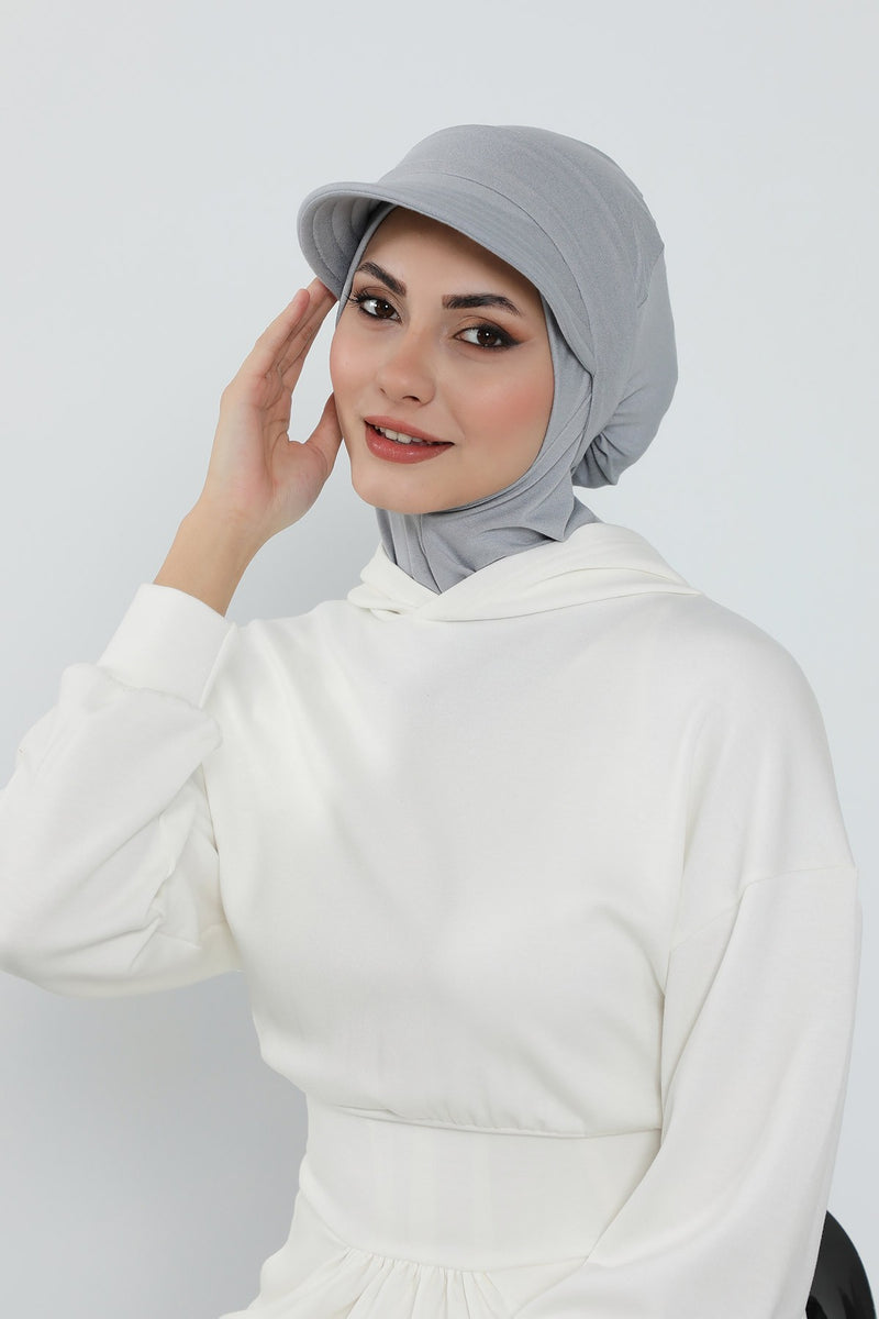 Removable Visor for Hijab and Turban, Slip-On Modest Headwear Accessory for Women,SP-5P
