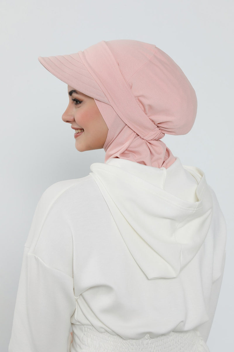 Removable Visor for Hijab and Turban, Slip-On Modest Headwear Accessory for Women,SP-5P