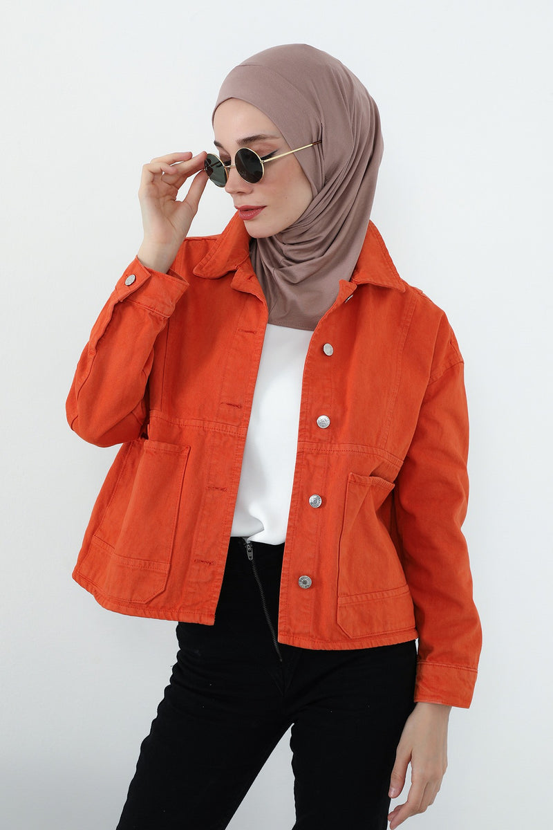 Practical Cotton Bonnet with Built-In Neck Cover and Ear Access, Full-Coverage Hijab Bonnet with Ear Access Points,B-94