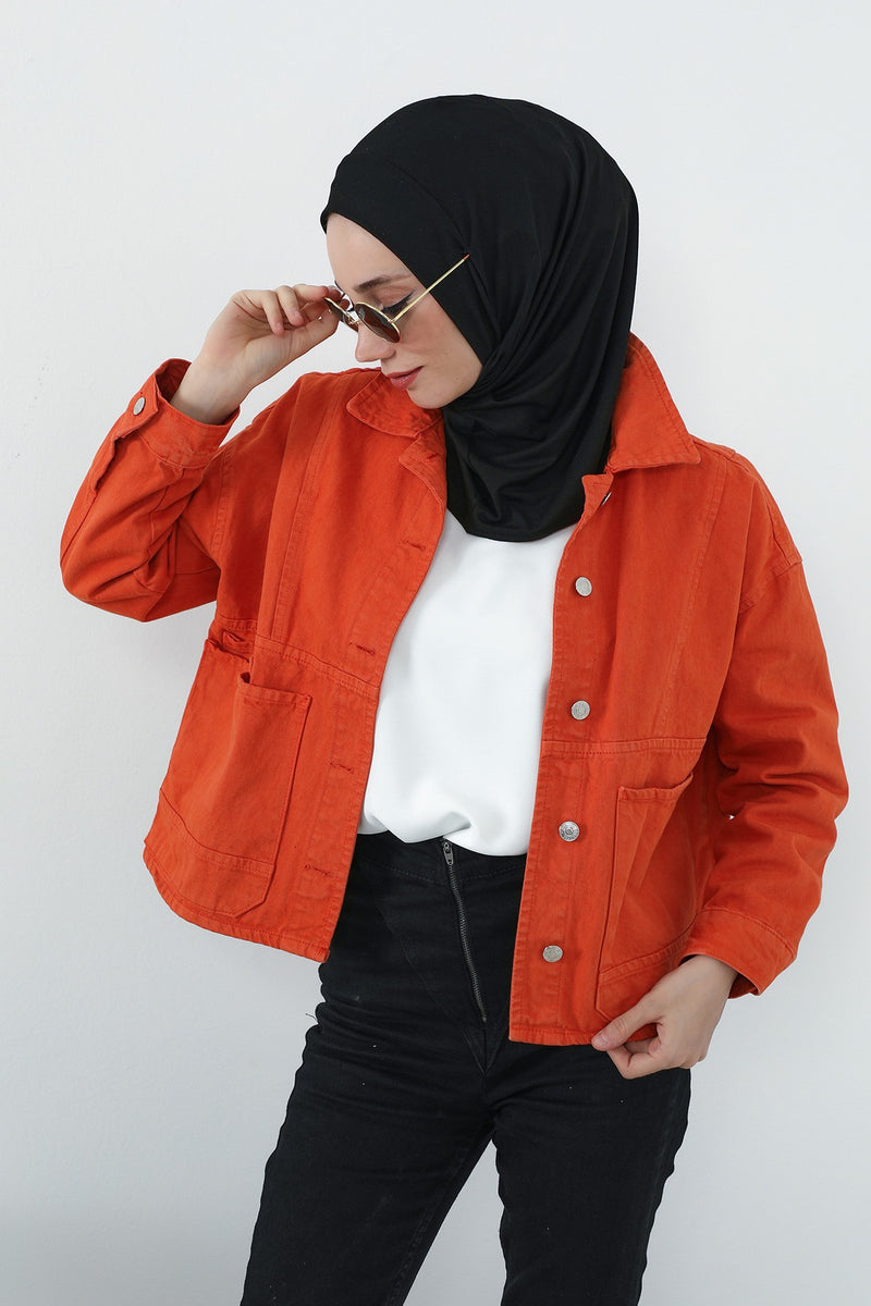 Practical Cotton Bonnet with Built-In Neck Cover and Ear Access, Full-Coverage Hijab Bonnet with Ear Access Points,B-94