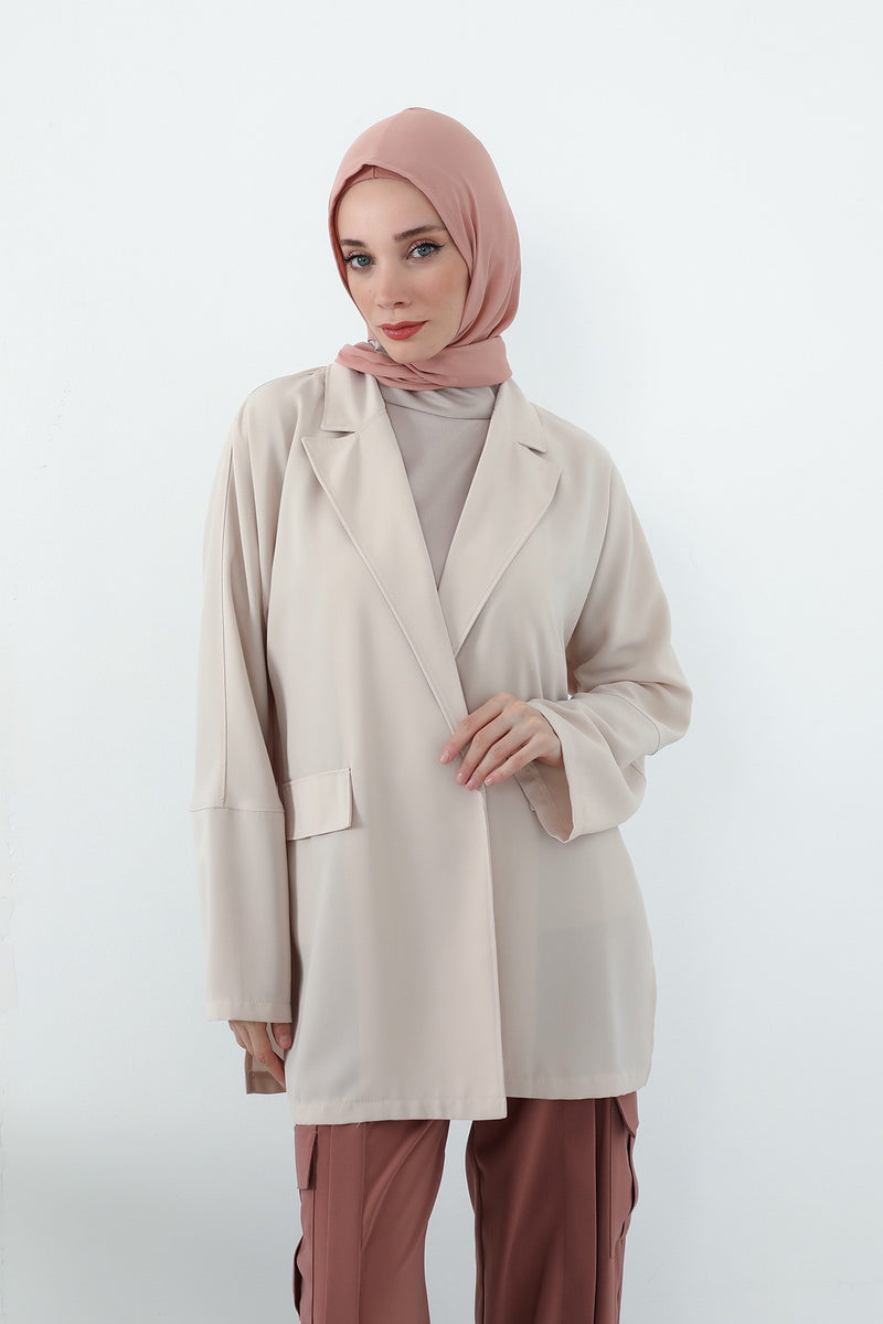 Two Piece Hijab Set Crepe Shawl with Cotton Under Cap Bonnet, Lightweight Modest Scarf and Undercap Combo for Women,PS-56