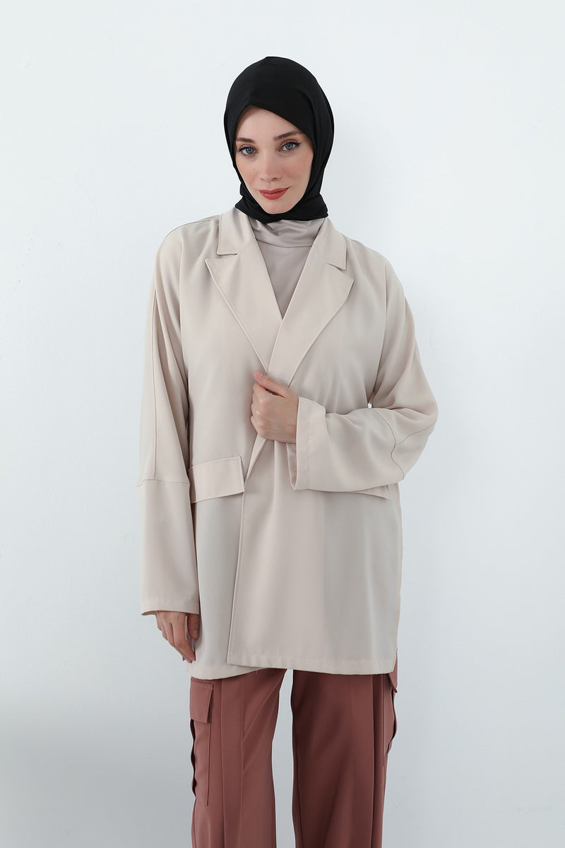 Two Piece Hijab Set Crepe Shawl with Cotton Under Cap Bonnet, Lightweight Modest Scarf and Undercap Combo for Women,PS-56