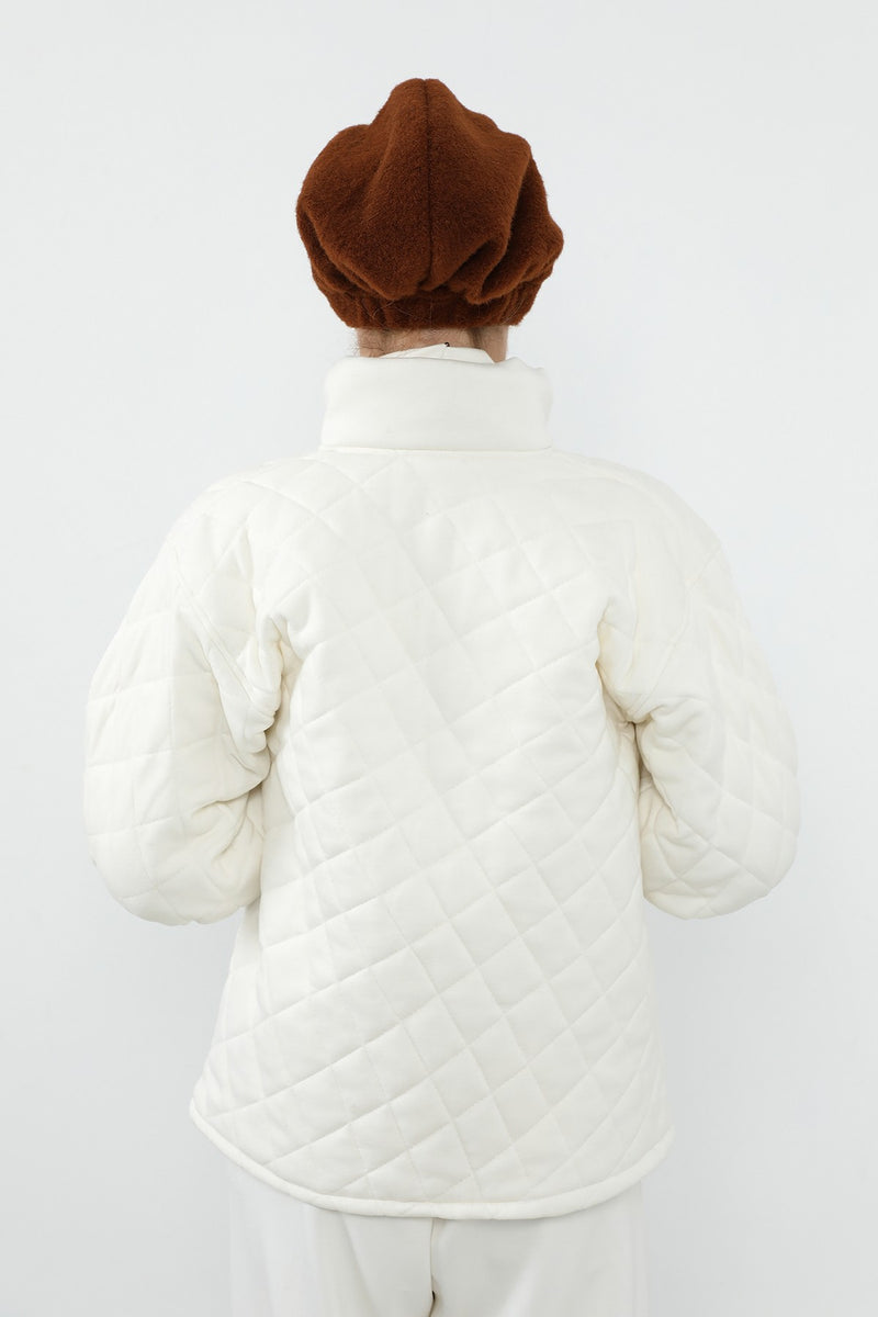 Winter Felted Wool Visor Women Turban Hat, Modest-Friendly Women Turban Hat for Cold Weathers,B-73DK