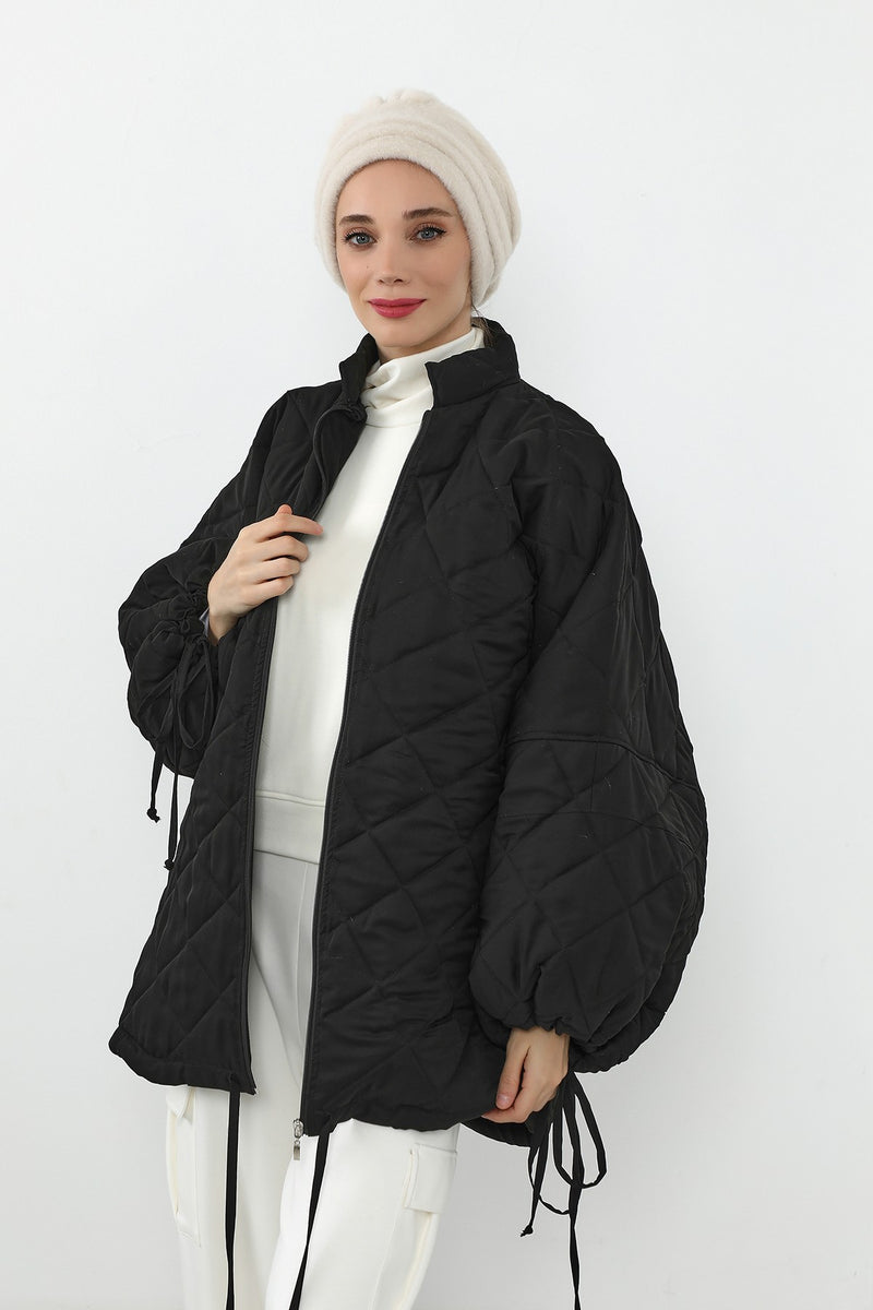 Pleated Winter Felted Wool Turban Hat for Women, Modest-Friendly, Warm & Elegant Winter Turban Bonnet,B-98DK