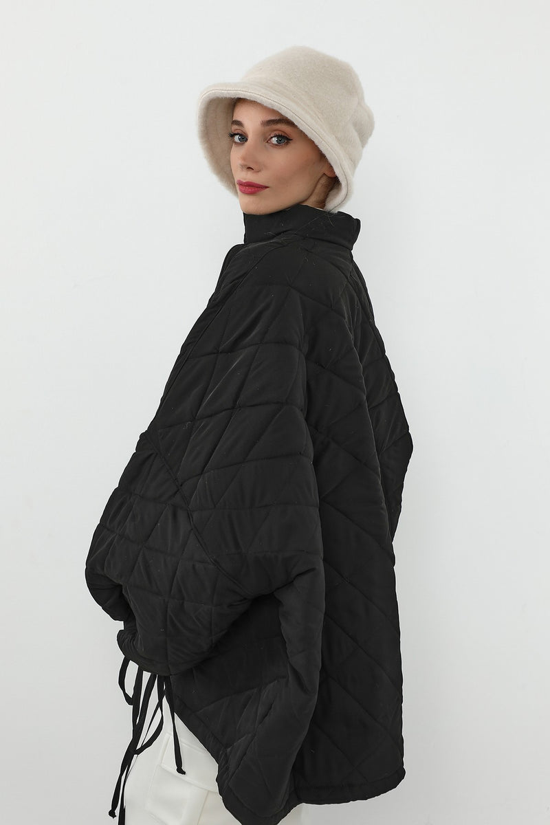 Winter Felted Wool Bucket Hat for Women, Warm and Soft Modest-Friendly Design Winter Bucket Hat,B-99DK