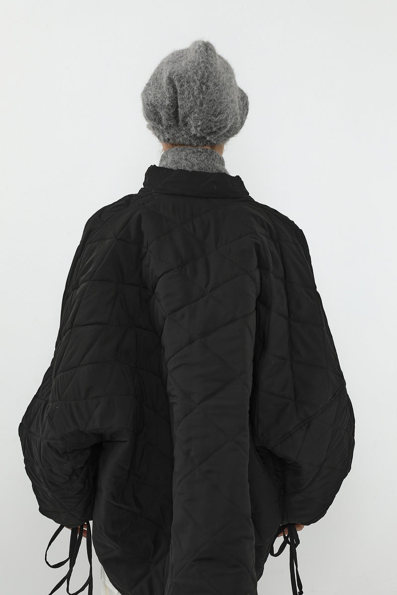 Bouclé Wool Winter Visor Hijab Cap & Scarf Set, Cozy Textured Modest Winter Duo,BAT-2TK