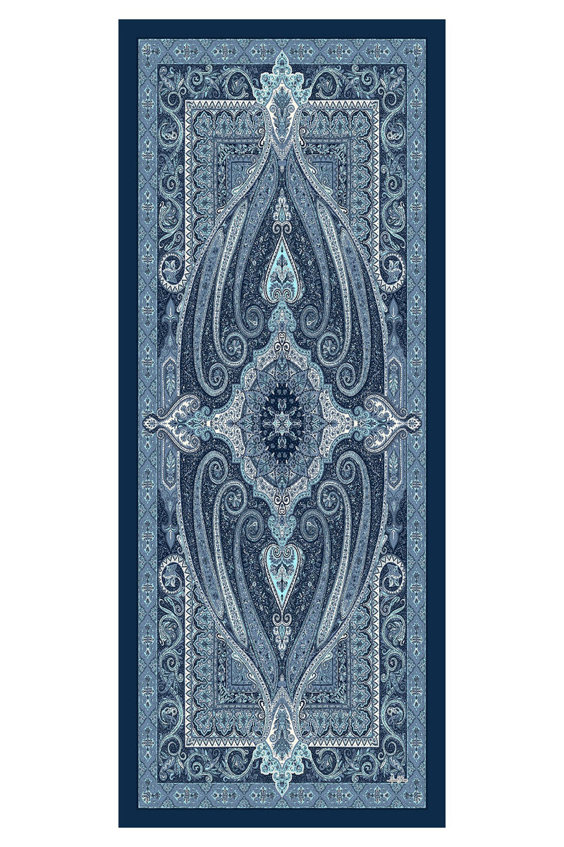 Printed Voile Hijab Scarf, Lightweight Soft Breathable Modest Shawl,SAL-107