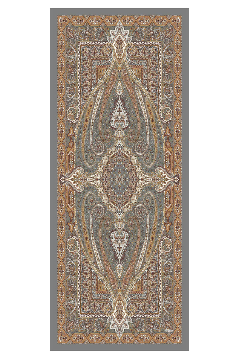 Printed Voile Hijab Scarf, Lightweight Soft Breathable Modest Shawl,SAL-107