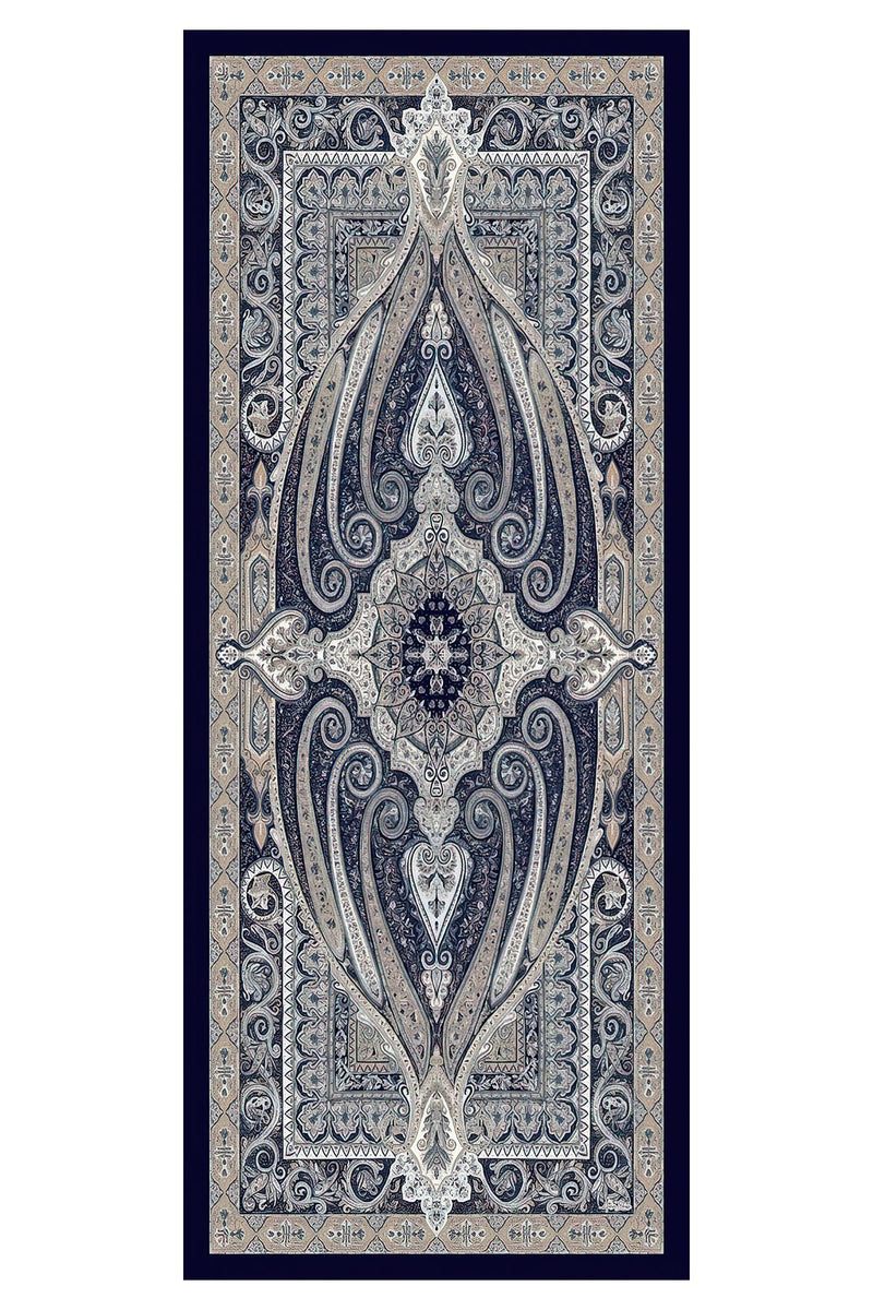 Printed Voile Hijab Scarf, Lightweight Soft Breathable Modest Shawl,SAL-107