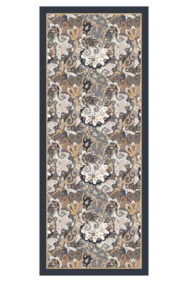 Printed Voile Hijab Scarf, Lightweight Soft Breathable Modest Shawl,SAL-110