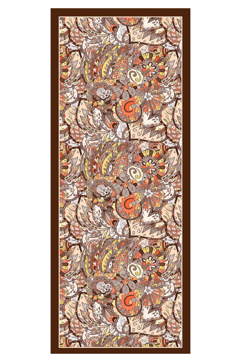 Printed Voile Hijab Scarf, Lightweight Soft Breathable Modest Shawl,SAL-111