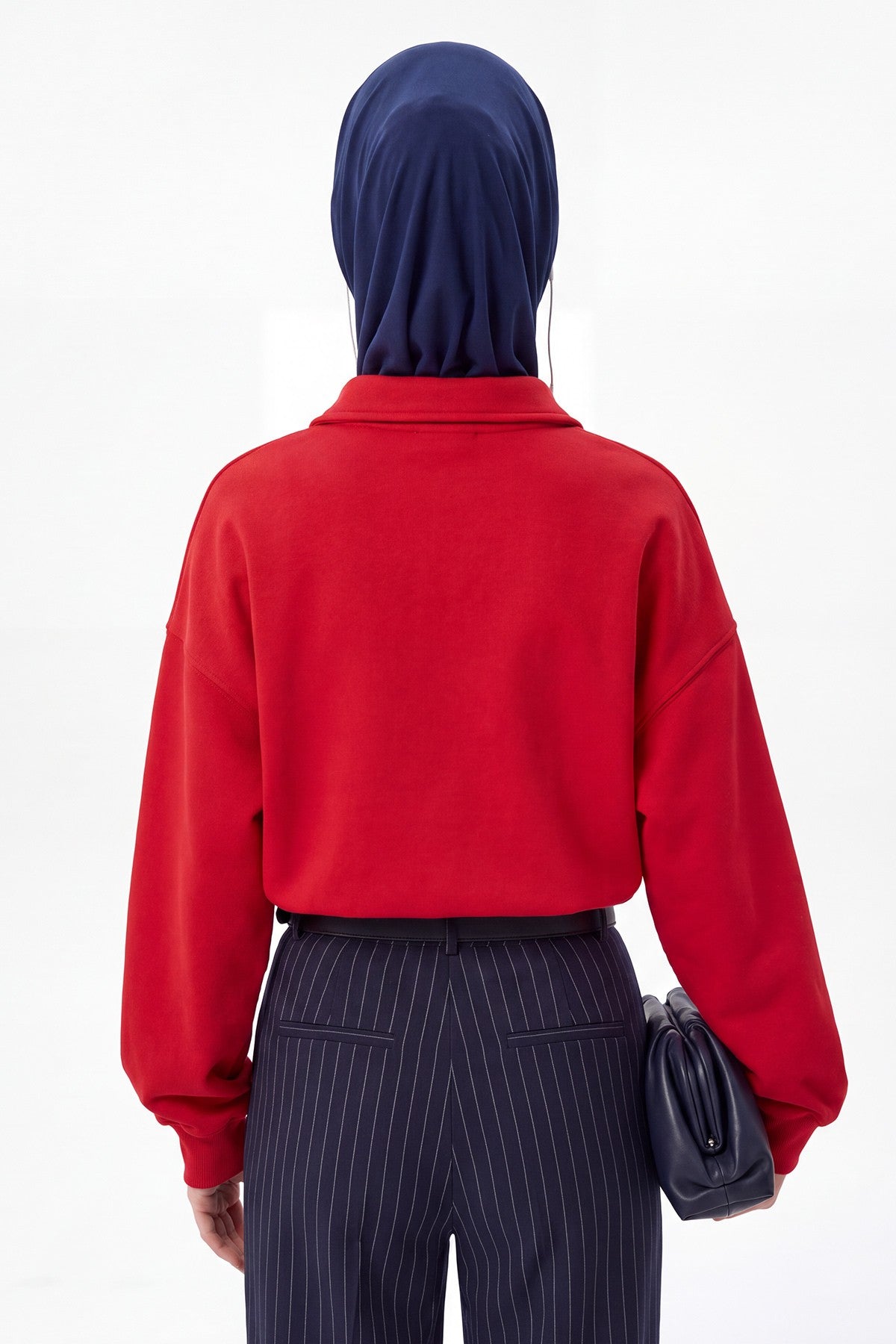Ready-to-Wear Winter Hijab Bonnet with Built-In Neck Cover and Ear Access Points,B-94O