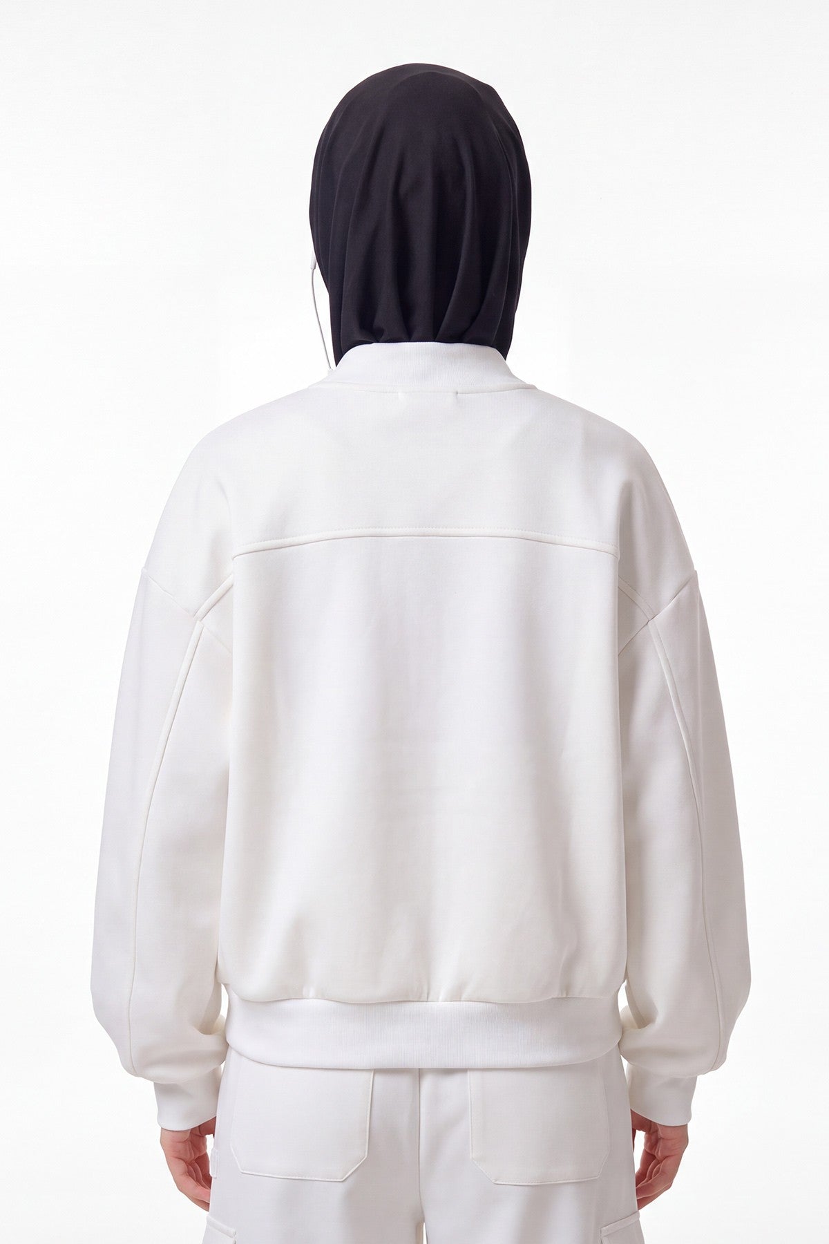 Ready-to-Wear Winter Hijab Bonnet with Built-In Neck Cover and Ear Access Points,B-94O