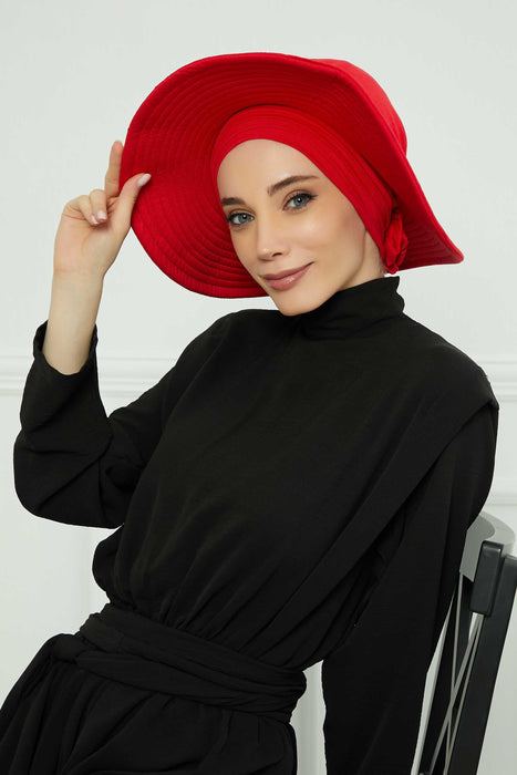 Womens Wide Brim Summer Bonnet-Hat Floppy Foldable Roll up Beach Cap Sun Hat,S-2P