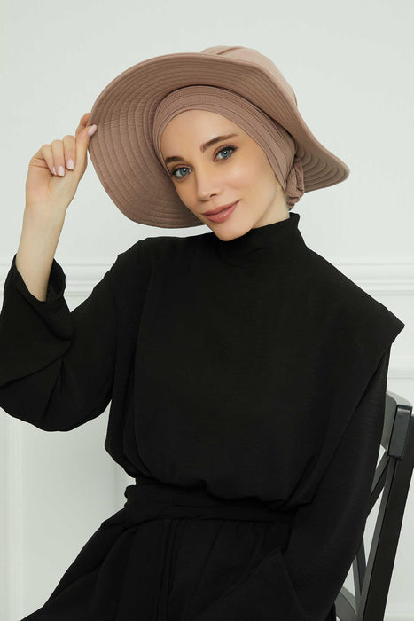 Womens Wide Brim Summer Bonnet-Hat Floppy Foldable Roll up Beach Cap Sun Hat,S-2P