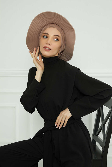 Womens Wide Brim Summer Bonnet-Hat Floppy Foldable Roll up Beach Cap Sun Hat,S-2P