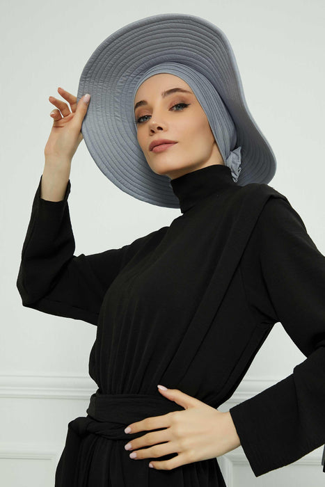 Womens Wide Brim Summer Bonnet-Hat Floppy Foldable Roll up Beach Cap Sun Hat,S-2P