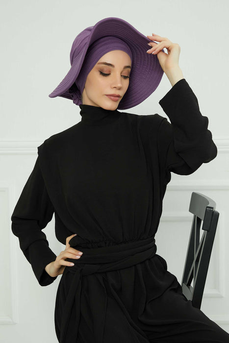 Womens Wide Brim Summer Bonnet-Hat Floppy Foldable Roll up Beach Cap Sun Hat,S-2P