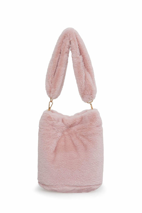 Handmade Plush Shoulder Bag with Magnetic Closure, Soft Touch and High Quality Plush Women Bag, Handy Comfortable Women Shoulder Bag,CK-49