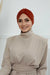 Velvet Shirred Instant Turban Headwrap, Soft Head Turban For Women Fashion Instant Turban Ready to Wear Pretied Chemo Headwear Hijab,B-13K Tile Red