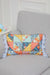 Boho Decorative Colorful Throw Pillow Covers with Tassels, 20x12 Inches Traditional Patchwork Cushion Covers for Couch and Sofa,K-346 Suzani Pattern 43