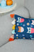 Colourful Tasseled Printed Pillow Cover for Kids Room, Retro Playful Pillow Cover Design, Colourful Baby Room Pillow Covers,K-356 Suzani Pattern 21