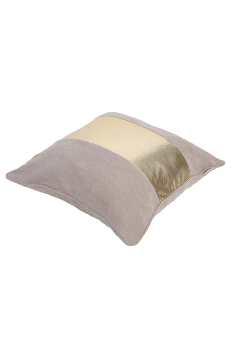 Boho Decorative Throw Pillow Covers 18 x 18 inch Decorative Pillow Covers Polyester and Faux Leather Patchwork,K-121