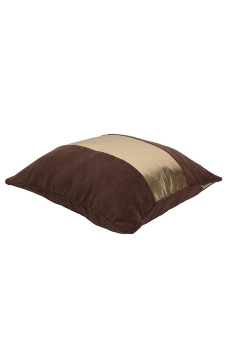 Boho Decorative Throw Pillow Covers 18 x 18 inch Decorative Pillow Covers Polyester and Faux Leather Patchwork,K-121
