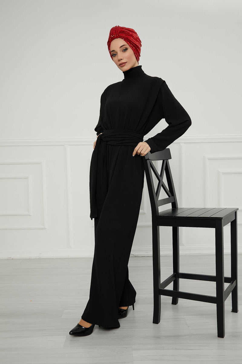 عمامة فورية أنيقة بحزام للنساء، غطاء رأس عمامة لامع مصنوع يدويًا، قبعة عصرية لامعة، قبعة بونيه كيميائية مطرزة، B-68P