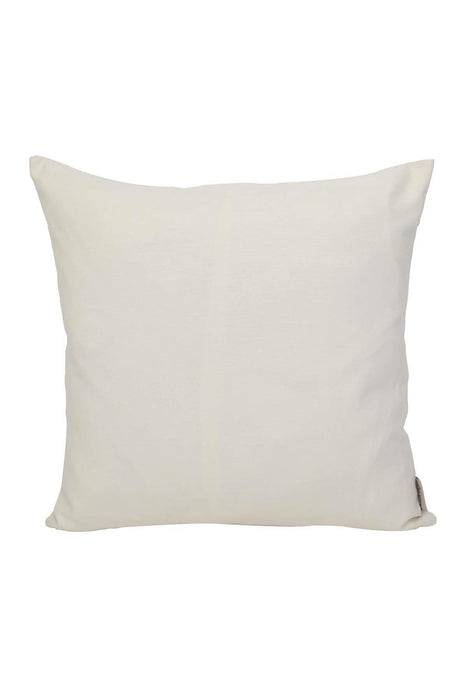 Boho Decorative Linen Texture Throw Pillow Case Square 18 x 18 inch Handicraft Trimmed Farmhouse Square Trimmed Cushion Cover for,K-186