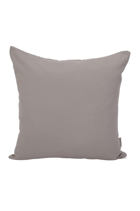 Boho Decorative Linen Texture Throw Pillow Case Square 18 x 18 inch Handicraft Trimmed Farmhouse Square Trimmed Cushion Cover for,K-186