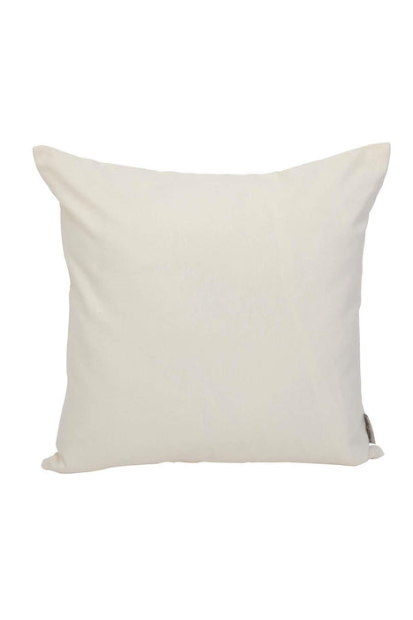 Boho Decorative Linen Texture Throw Pillow Case Square 18 x 18 inch Handicraft Trimmed Farmhouse Square Trimmed Cushion Cover for,K-187