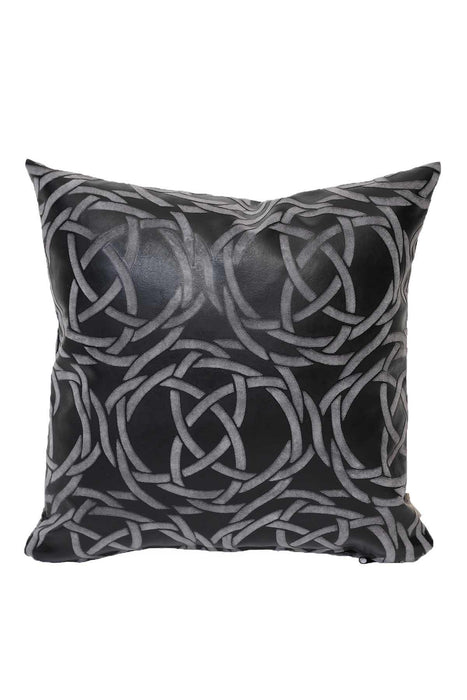 Boho Decorative Throw Pillow Covers and Cases, Cushion Covers 45 x 45 cm (18 x 18 inch) Modern Embossed Velvet Look Patterned,K-101
