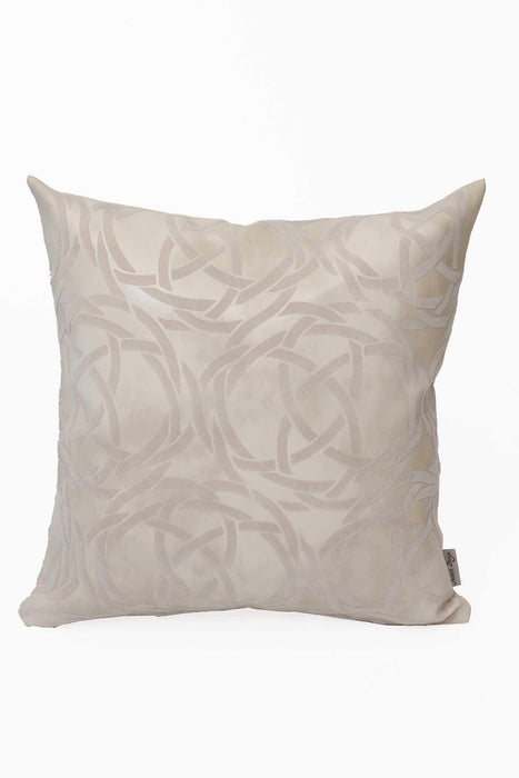Boho Decorative Throw Pillow Covers and Cases, Cushion Covers 45 x 45 cm (18 x 18 inch) Modern Embossed Velvet Look Patterned,K-101
