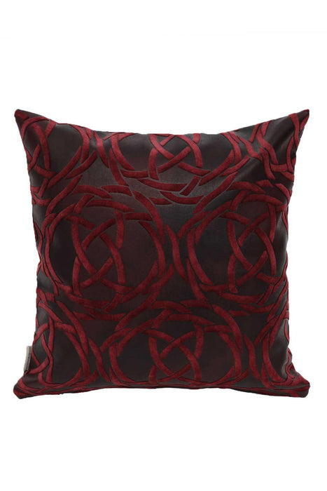 Boho Decorative Throw Pillow Covers and Cases, Cushion Covers 45 x 45 cm (18 x 18 inch) Modern Embossed Velvet Look Patterned,K-101