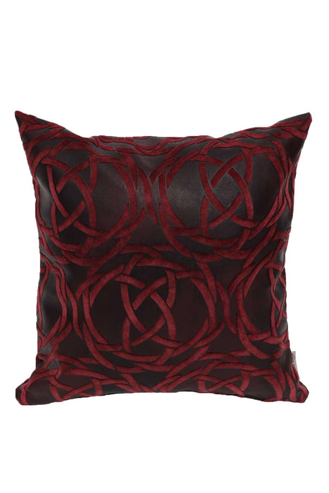 Boho Decorative Throw Pillow Covers and Cases, Cushion Covers 45 x 45 cm (18 x 18 inch) Modern Embossed Velvet Look Patterned,K-101
