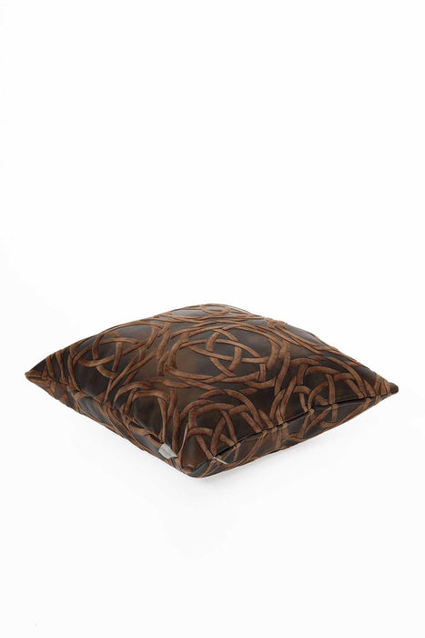 Boho Decorative Throw Pillow Covers and Cases, Cushion Covers 45 x 45 cm (18 x 18 inch) Modern Embossed Velvet Look Patterned,K-101