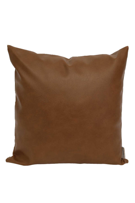 Boho Decorative Throw Pillow Covers and Cases, Decorative Faux Leather Square Bedroom Living Room Farmhouse Cushion,K-103