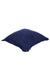 Decorative Throw Pillow Cover with Frilled Edges, 18x18 Inches Modern Design Cushion Cover for Cozy Homes, Solid Modern Pillow Cover,K-107 Black