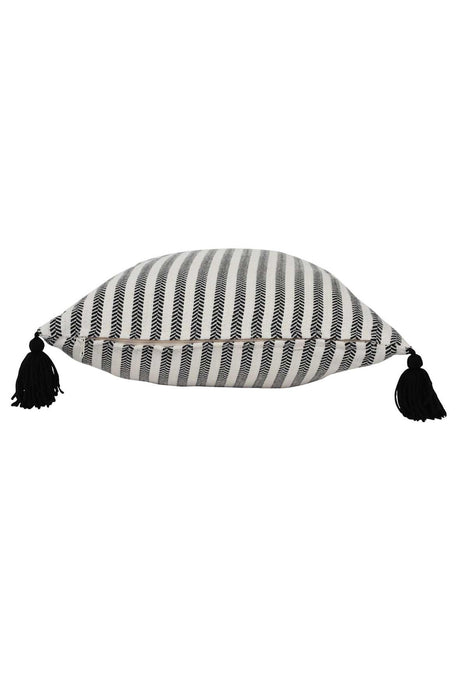 Boho Decorative Throw Pillow Covers with Tassels, Tuffled Cushion Covers 45 x 45 cm (18 x 18 inch) Traditional Anatolian Peshtemal Look,,K-131
