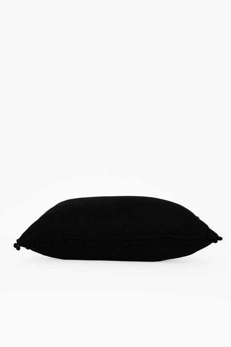Boho Rectangle Polyester Decorative Throw Pillow Covers with Pom-poms 30 x 50 cm (12 x 20 inch) Rectangle Polyester Cushion Covers,K-110