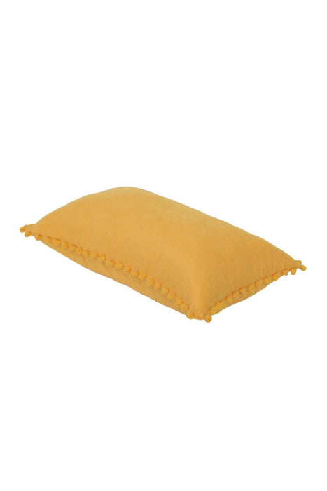 Boho Rectangle Polyester Decorative Throw Pillow Covers with Pom-poms 30 x 50 cm (12 x 20 inch) Rectangle Polyester Cushion Covers,K-110