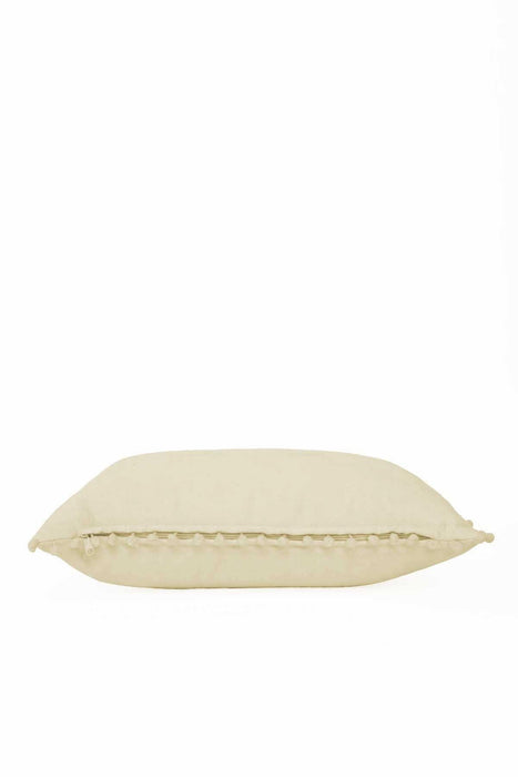 Boho Rectangle Polyester Decorative Throw Pillow Covers with Pom-poms 30 x 50 cm (12 x 20 inch) Rectangle Polyester Cushion Covers,K-110