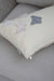 Solid Throw Pillow Cover with Lace Flying Butterflies, 20x12 Trendy Pillow Cover for Housewarming Gift, Fashionable Pillow Design,K-261 Ivory